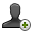 add, user icon