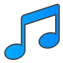 music svg vector icon