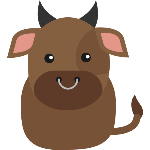 Cattle svg vector icon