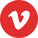media, online, social, vimeo svg vector icon