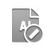 file,format,ai,cancel icon
