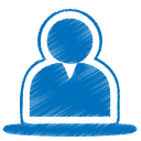 blue icon