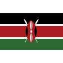 ensign, flag, kenya, nation svg vector icon
