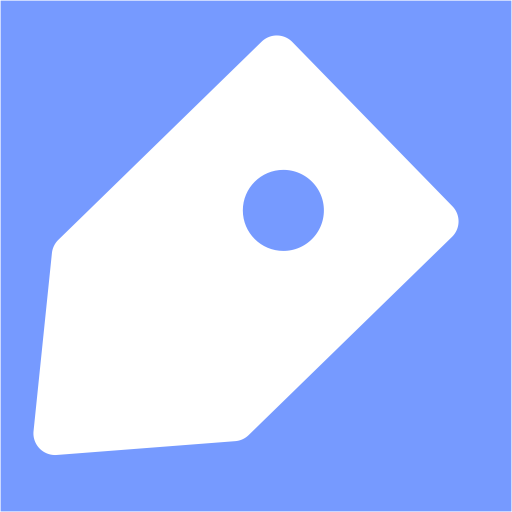 Label svg vector icon