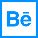 behance, colored, high quality, media, social, social media, square svg vector icon