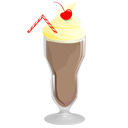 chocolate, food, milkshake icon