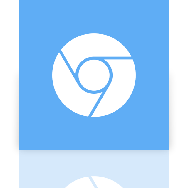 google,chromium,mirror icon