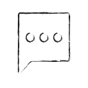 bubble, chat, communication, email, message, speech svg vector icon