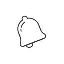 alert, bell, message, notification svg vector icon
