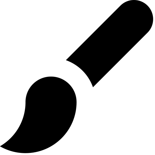 Brush svg vector icon