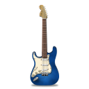 stratocaster,guitar,blue icon