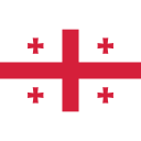 ensign, flag, georgia, nation svg vector icon