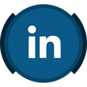 in, job, linked, social, work icon