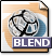 gnome,mime,application,blender icon