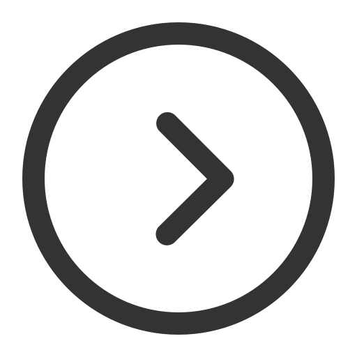 Round Right svg vector icon