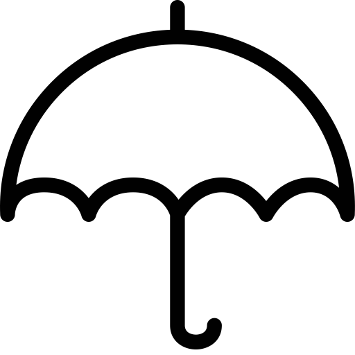 Umbrella svg vector icon