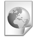document, earth, internet, world icon