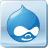 content, drupal, management, system icon