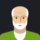 avatar, grandfather, man, mature, old, person, user svg vector icon