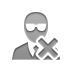 agent,cross icon