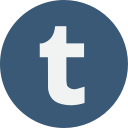 tumblr svg vector icon