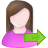 user,female,profile,member,person,people,human,woman,account icon