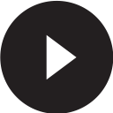 circle, full, play svg vector icon