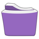purple,folder icon