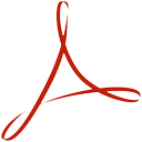 acrobat, adobe, reader icon