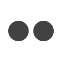 communication, flickr, internet, logo, technology, video, website svg vector icon