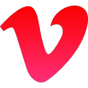 media, social, vimeo svg vector icon