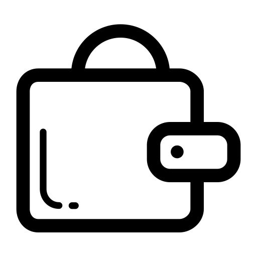 Pay, Purse svg vector icon