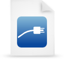 blue, document, file, paper icon