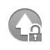arrow,up,lock,open icon