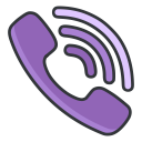communication, media, network, social, viber svg vector icon