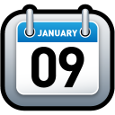 calendar,blue,date,schedule icon