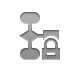 flowchart,lock icon