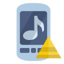 ringtone,pyramid icon
