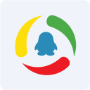 address book, contact, contacts, email, qq, qq.com, square svg vector icon