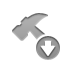 technical,hammer,down icon