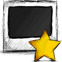 photo,starred icon