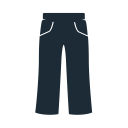 clothes, clothing, fabric, geans, man, pants, trousers svg vector icon