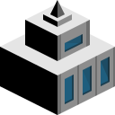 building, skyscraper svg vector icon