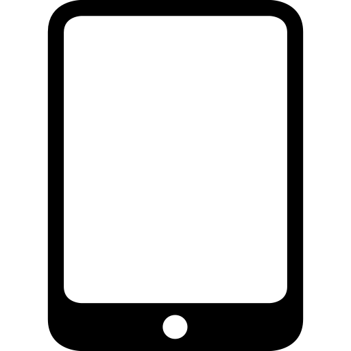 Tablet svg vector icon