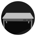 furniture, school, table svg vector icon
