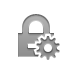 lock,gear icon