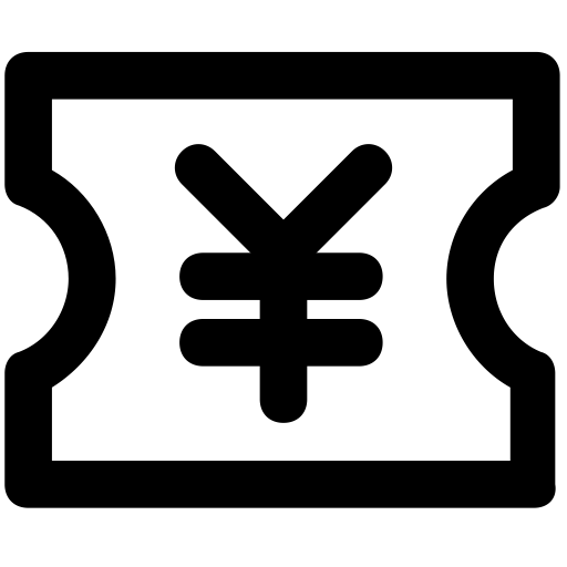Coupon svg vector icon