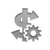 bank,transaction,gear icon