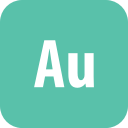 adobe, audition, rounded svg vector icon