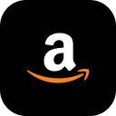 amazon, media, social, website svg vector icon